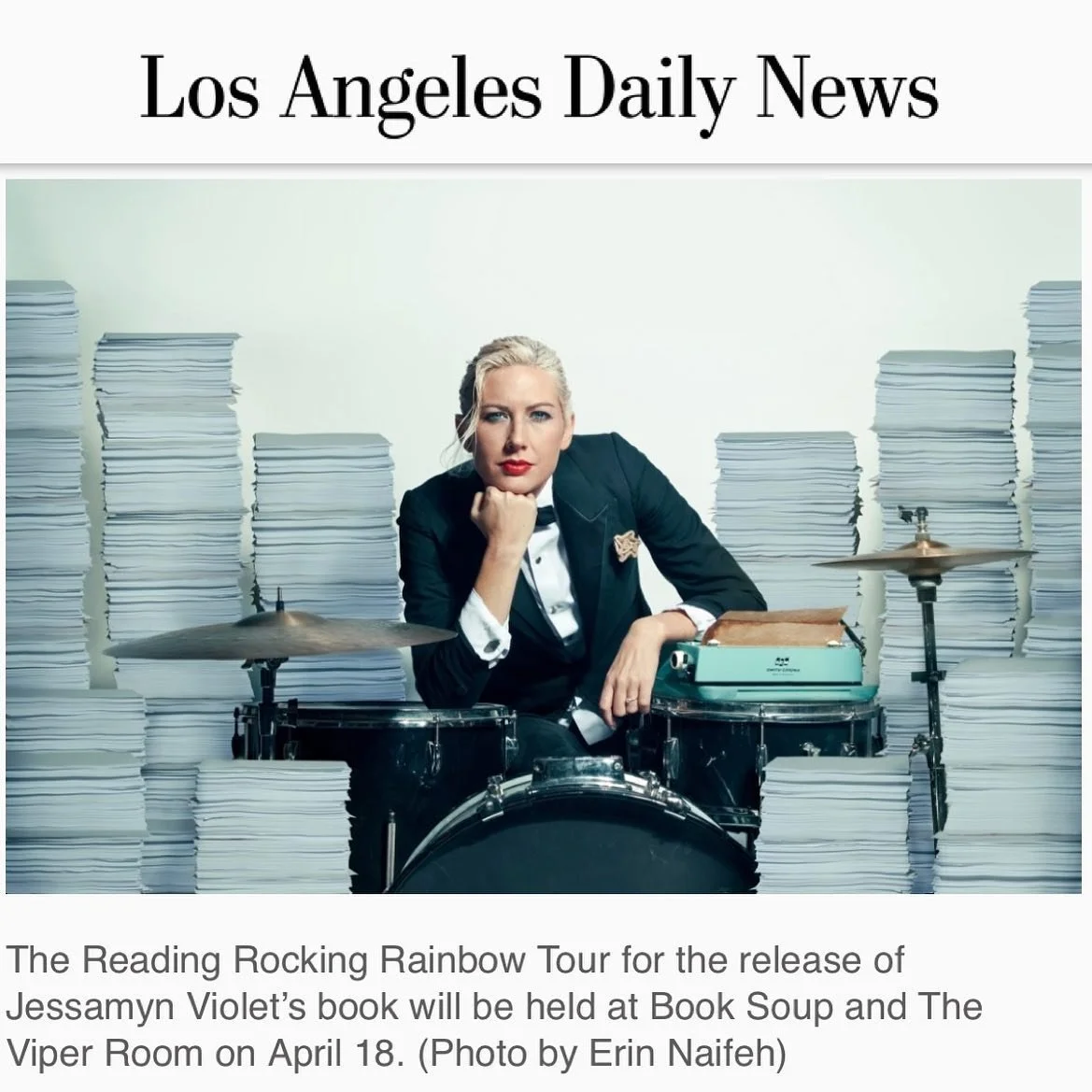 Article in Los Angeles Daily News