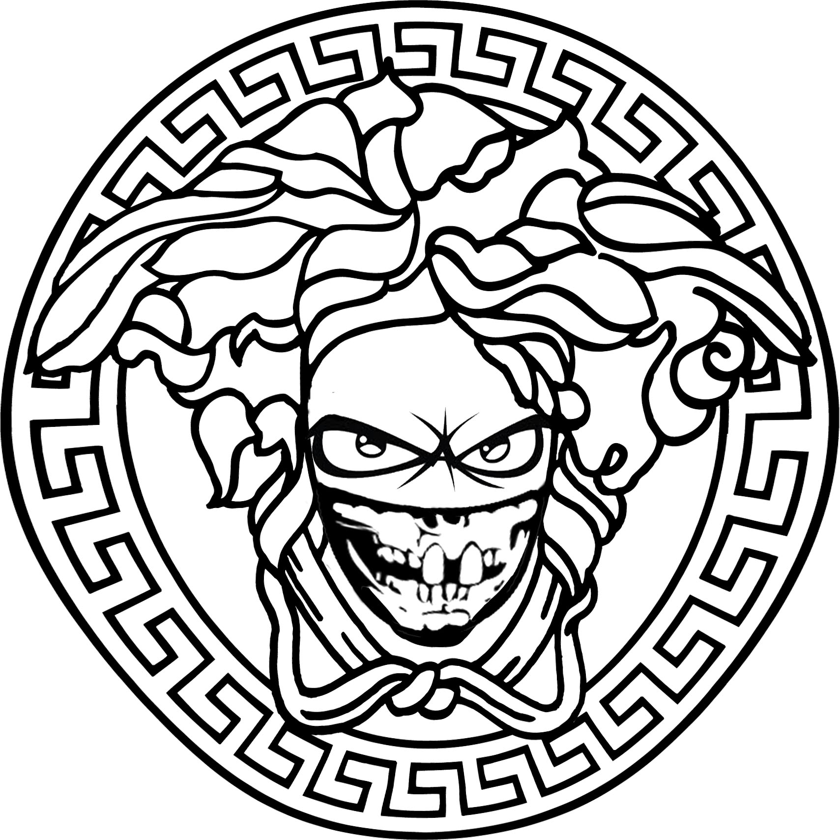 SVG File. 20 Goddess Medusa Gorgon SVG File Mega Pack Laser - Etsy Ireland