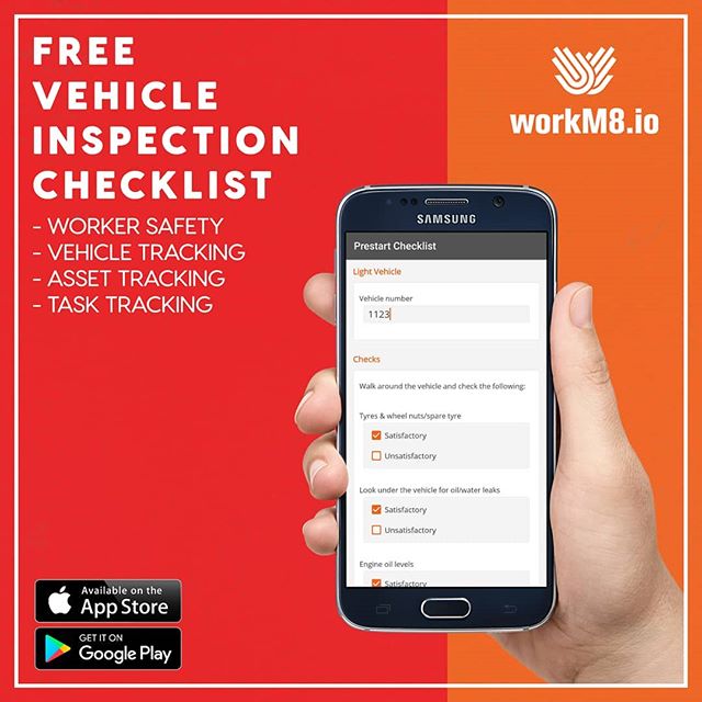 Free vehicle pre-start inspection checklist app!

Vehicle fleet management has never been so simple. Paperwork is a thing of the past thanks to our easy to use mobile app which processes data digitally in real time meaning no more annoying paper work