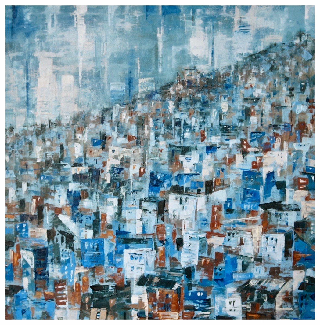  COME IL CIELO (cm 80x80) 