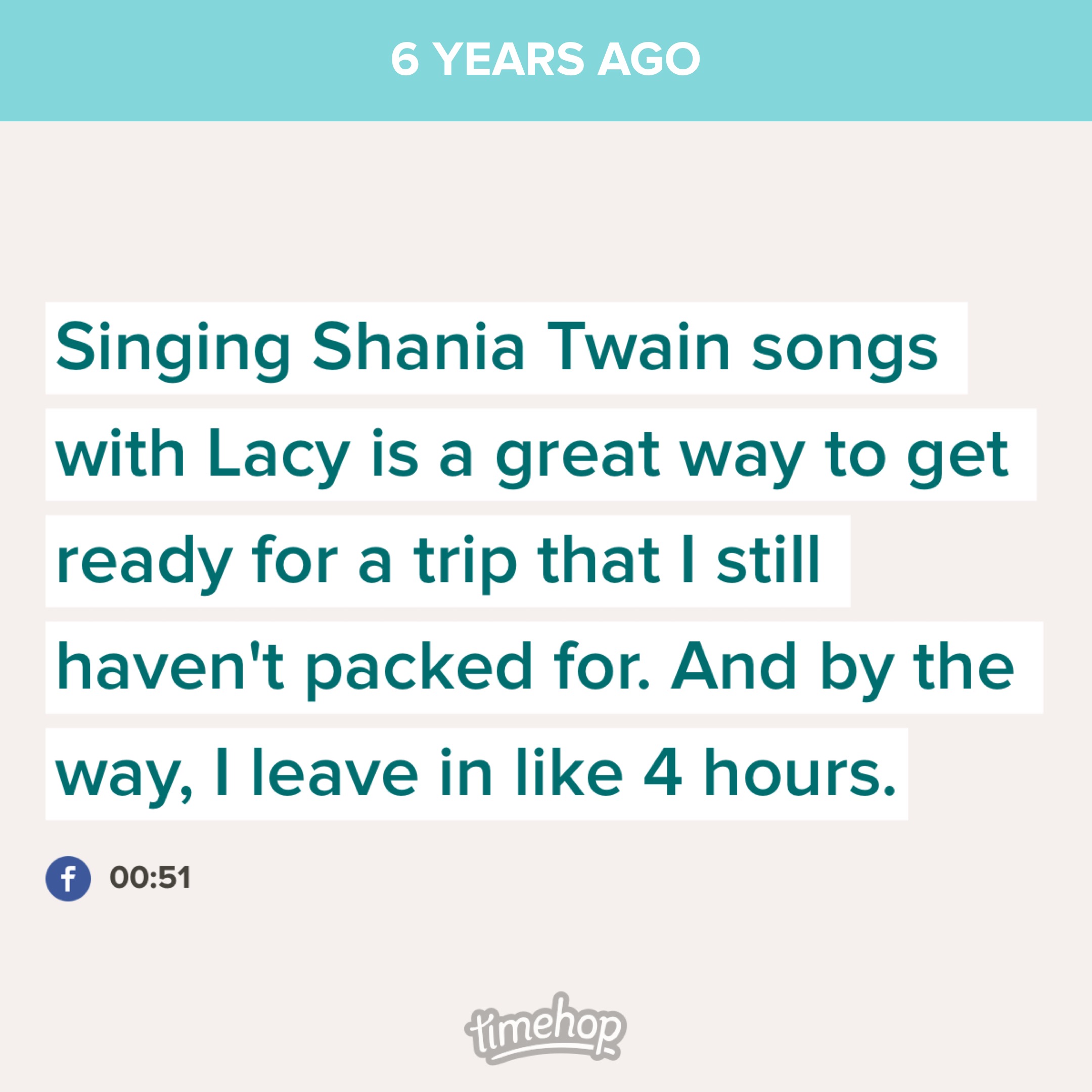 Always take the time to sing songs with friends, especially when it’s late at night.