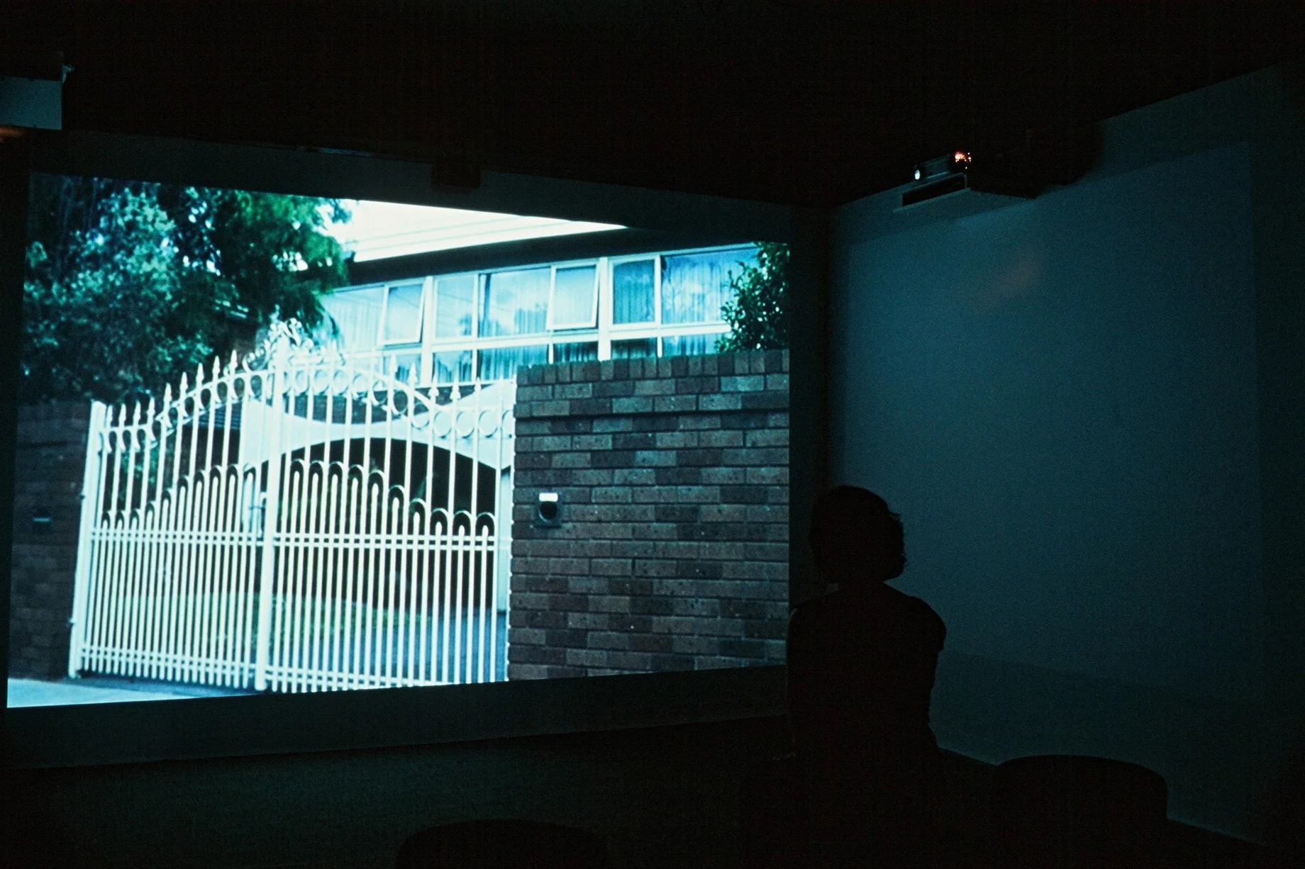  Interior Motive, three - channel projection, Family home 1982 