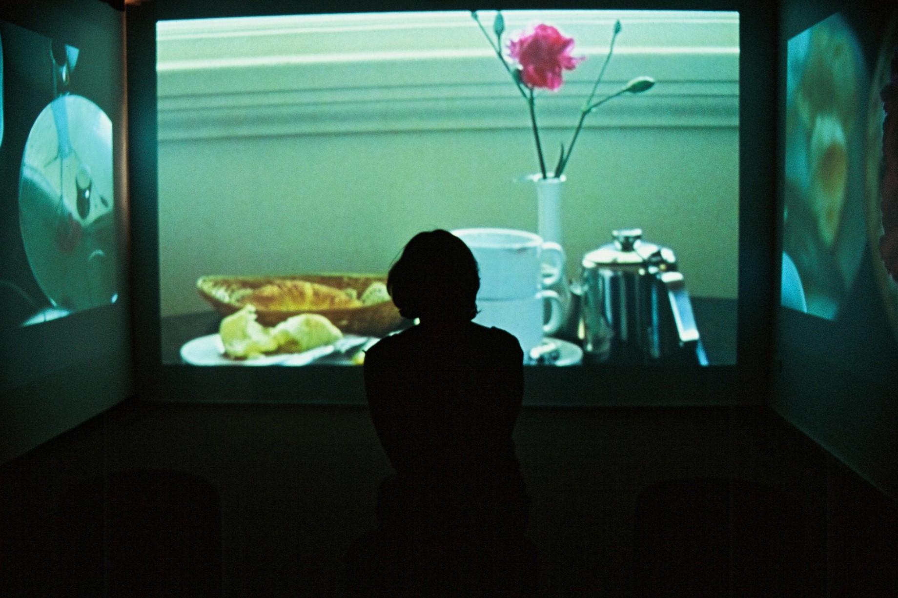  Interior Motive, three - channel projection, Hotel 1983 