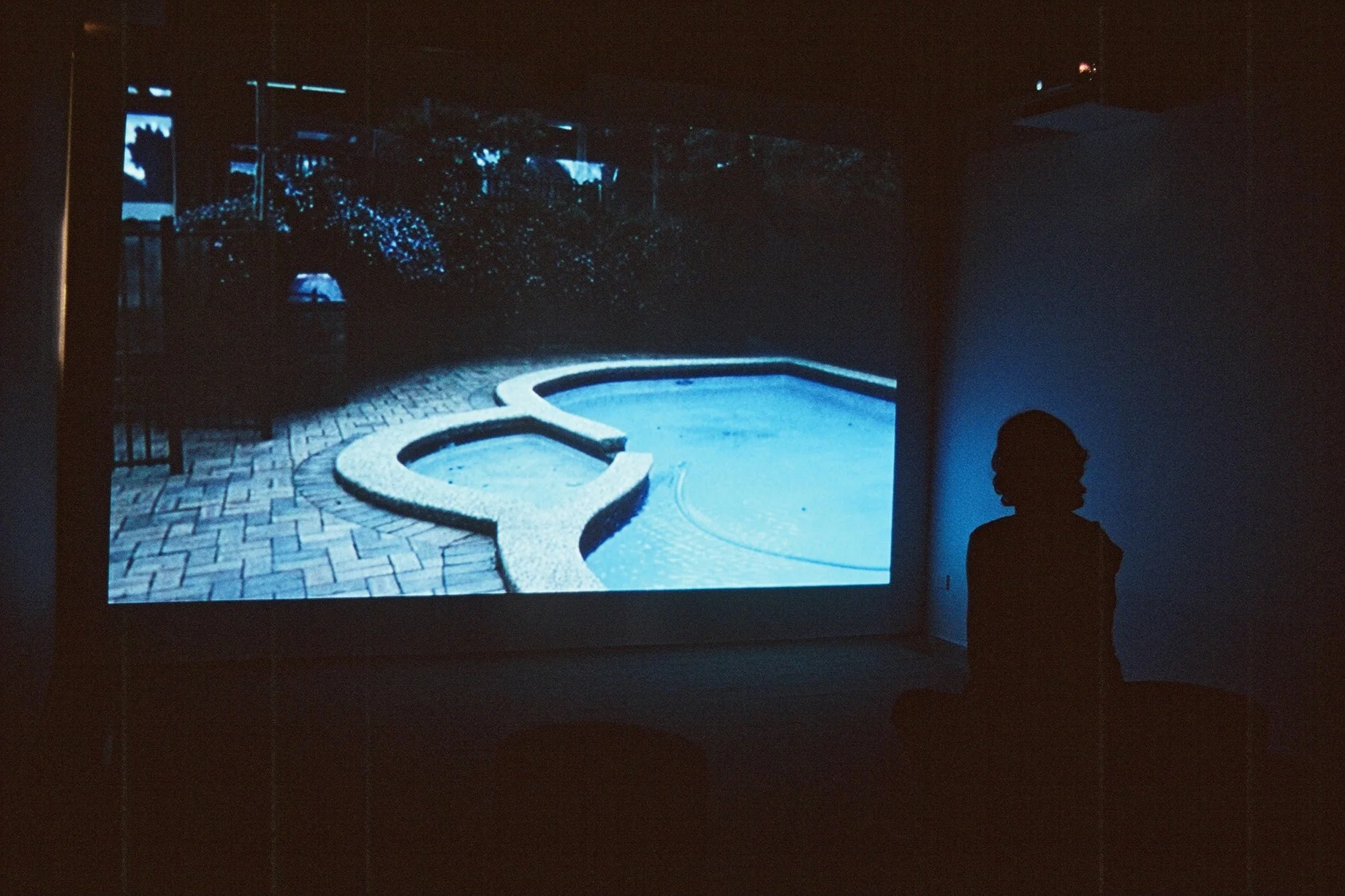  Interior Motive, three - channel projection, Family home 1982 