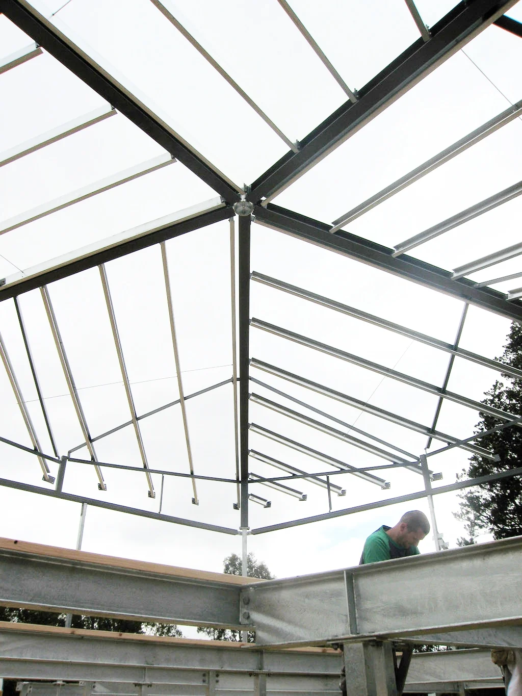 Pentagonal Roof Framing 