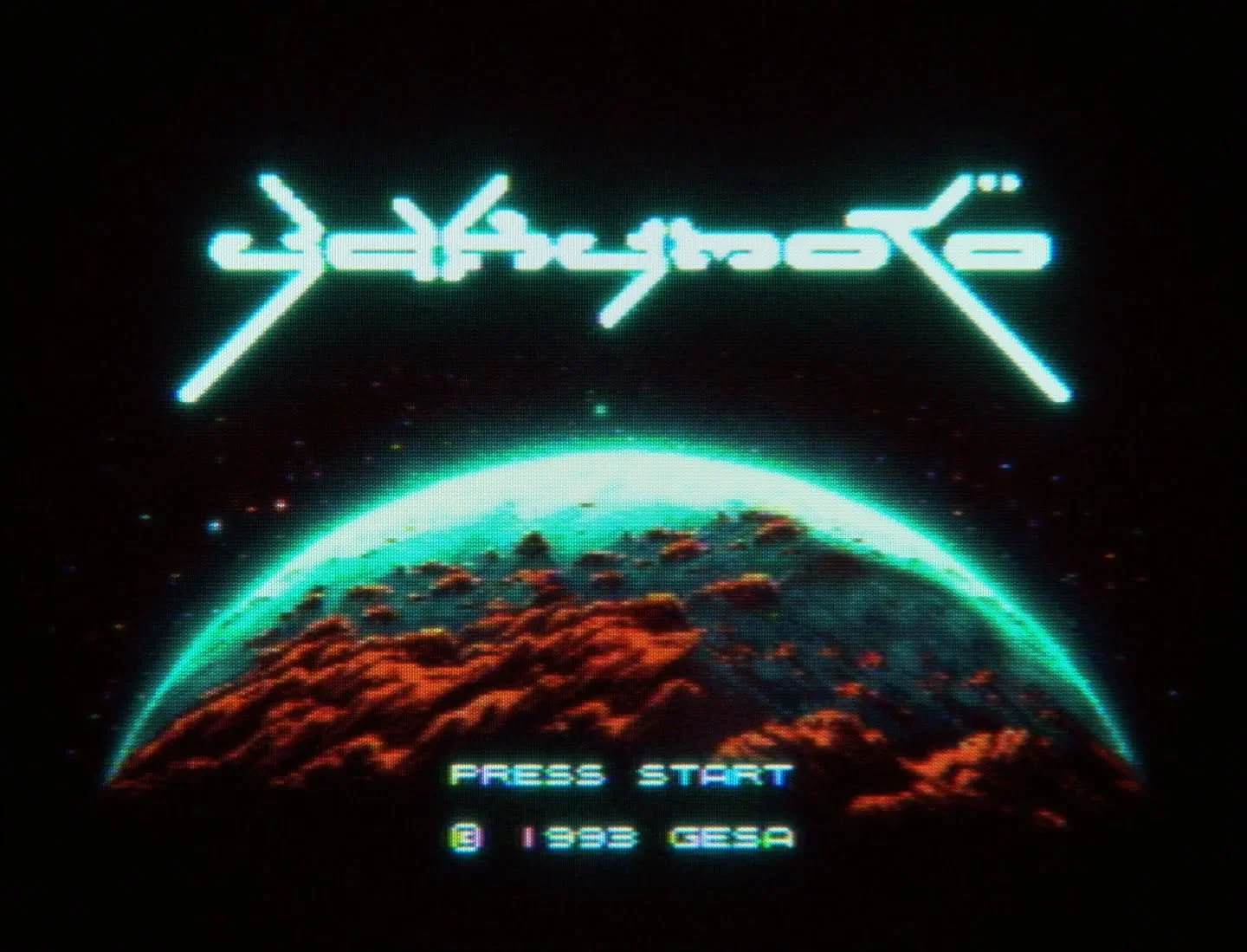 𝐓𝐡𝐞 𝟏𝟔-𝐛𝐢𝐭 𝐄𝐫𝐚 𝐇𝐨𝐦𝐚𝐠𝐞 ✦  𝟏/𝟑

#crt #emulation #16bit #retroarch #illustration #lettering #titlescreen