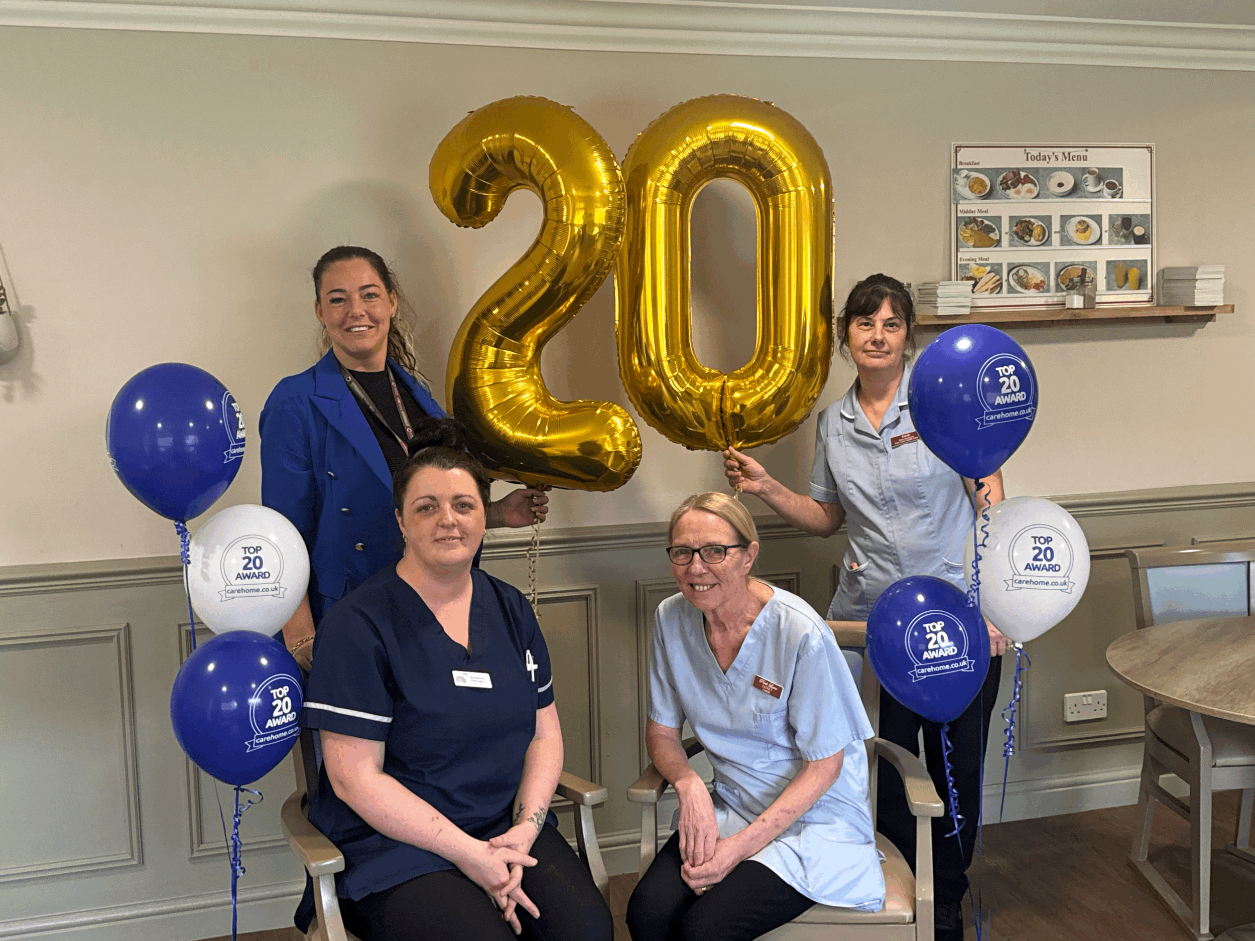Moorgate Hollow recognised among Top 20 care homes in Yorkshire and the Humber