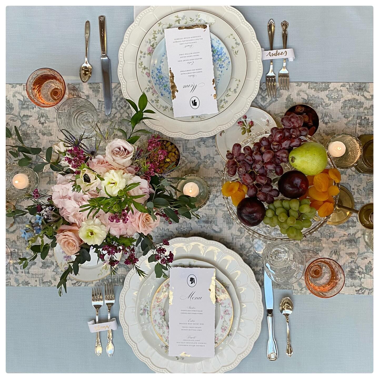 i never watched Bridgerton or the Crown but i sure can&rsquo;t take my eyes off the Kate Middleton story&hellip;who else? #blinktwice #katemiddleton #bridgerton #londonlife #royalfamily #tablescape #tablescapestyling #eventstyling #chicagoevents #eve