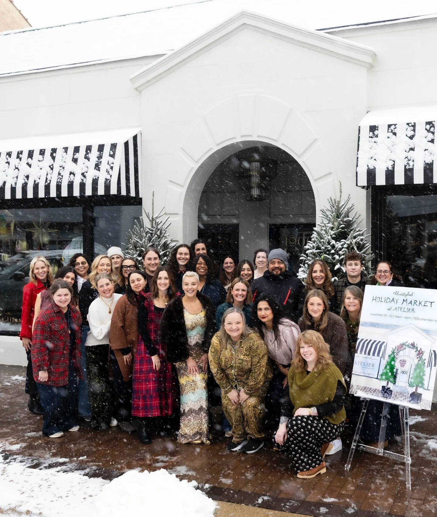 what a weekend! ❄️ 

i always feel so full hearted after the holiday market weekend. our vendor partners, you inspire us completely with your crafts, your hustle, your passion. thank you for playing with us for a couple of days and sharing your creat