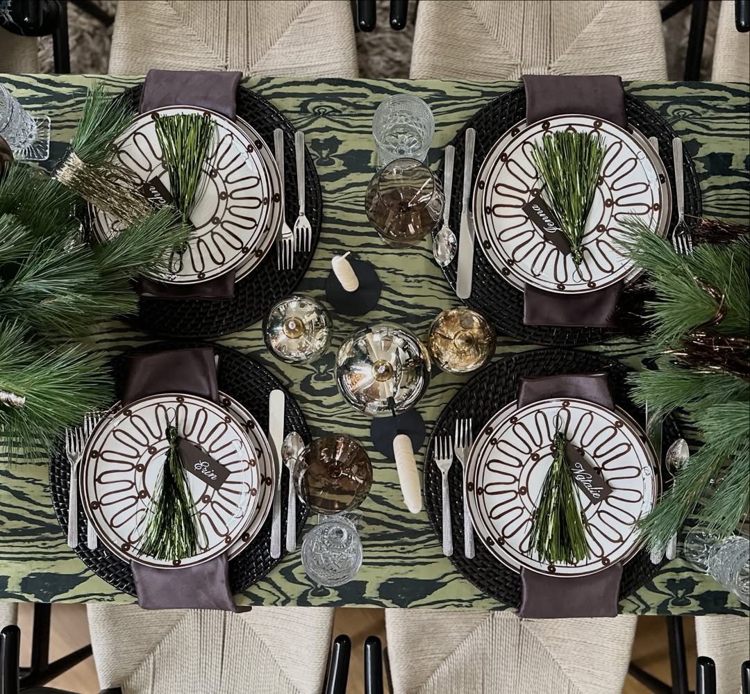 A Playful Holiday Tablescape to Inspire Your Seasonal Gatherings