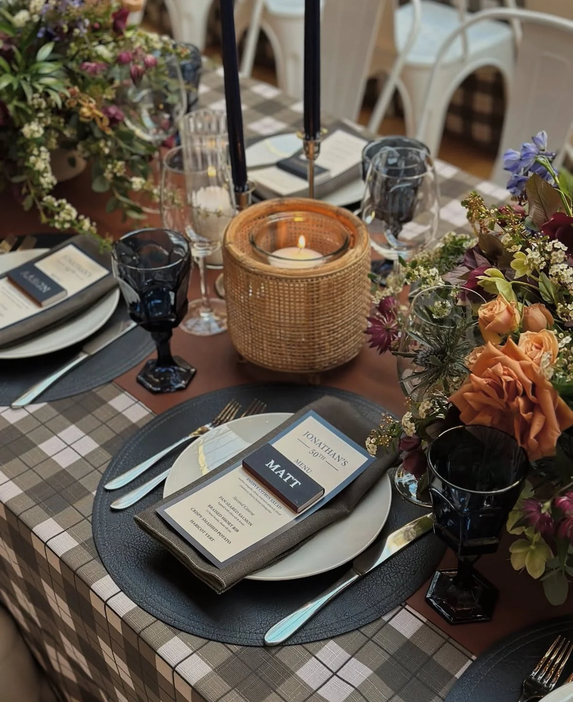 in-house event signage at elliestyled