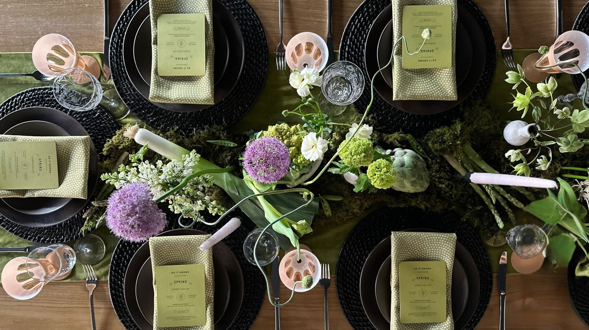 as it grows: a seasonal tasting experience at Atelier