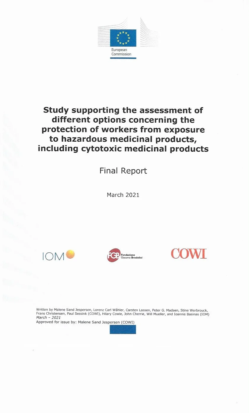 European Commission: Hazardous Medicinal Products Study