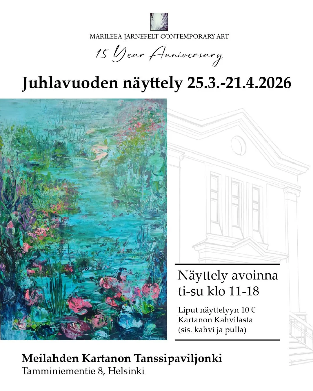 Marileea Järnefelt Contemporary Art 15-vuotisjuhlanäyttely