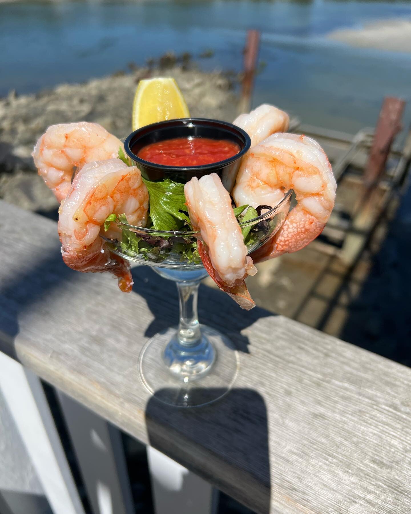 A hot summer day calls for a nice cool shrimp cocktail!
