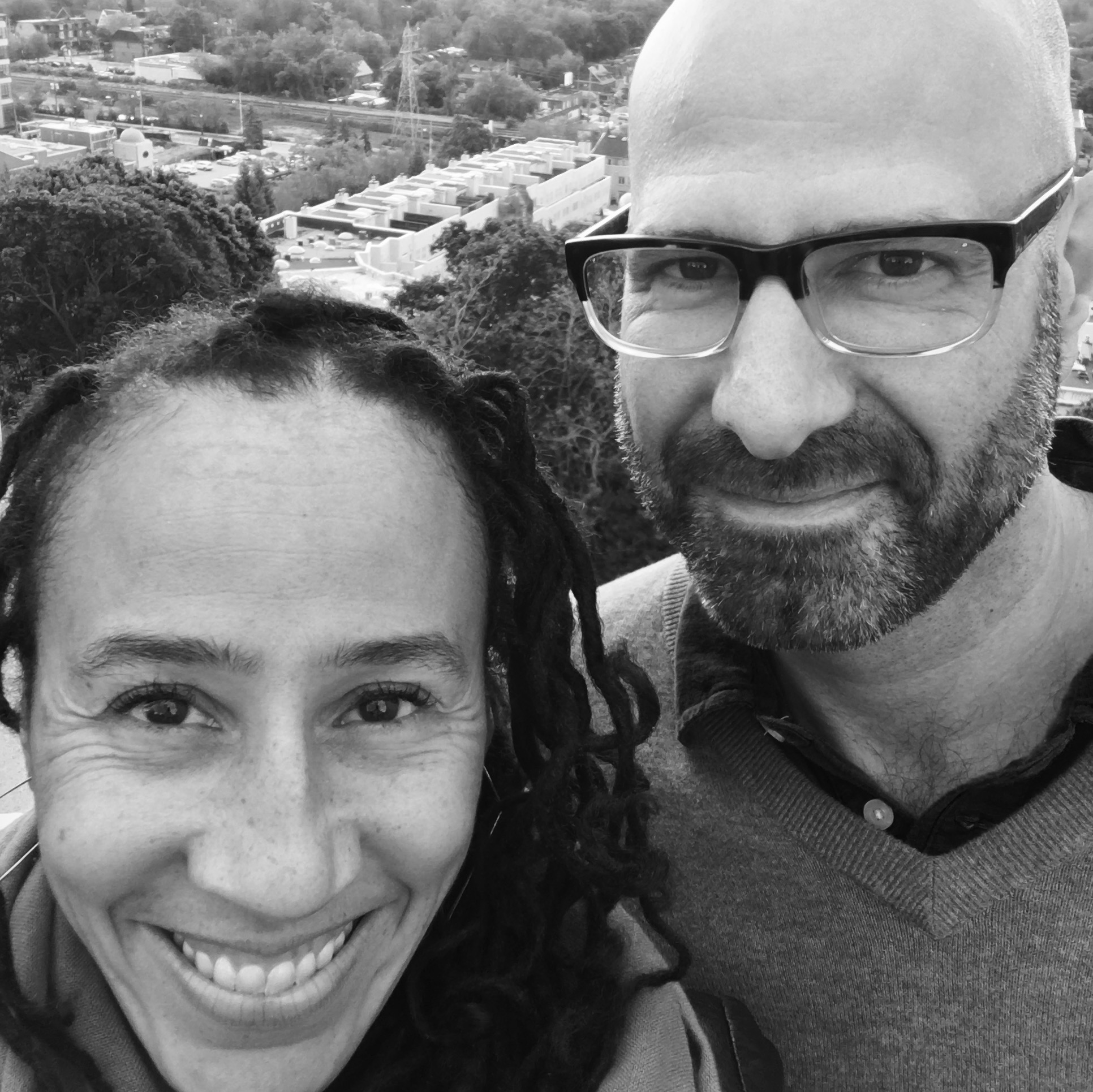 Steve Marchese and Lesley Roth - Founders of Englewood Brews. 