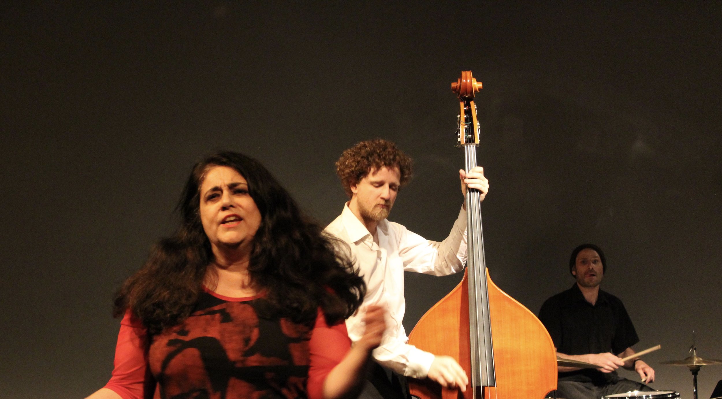 Aruna, Chris and Raphael, Aki Theatre, Alluvial Plain