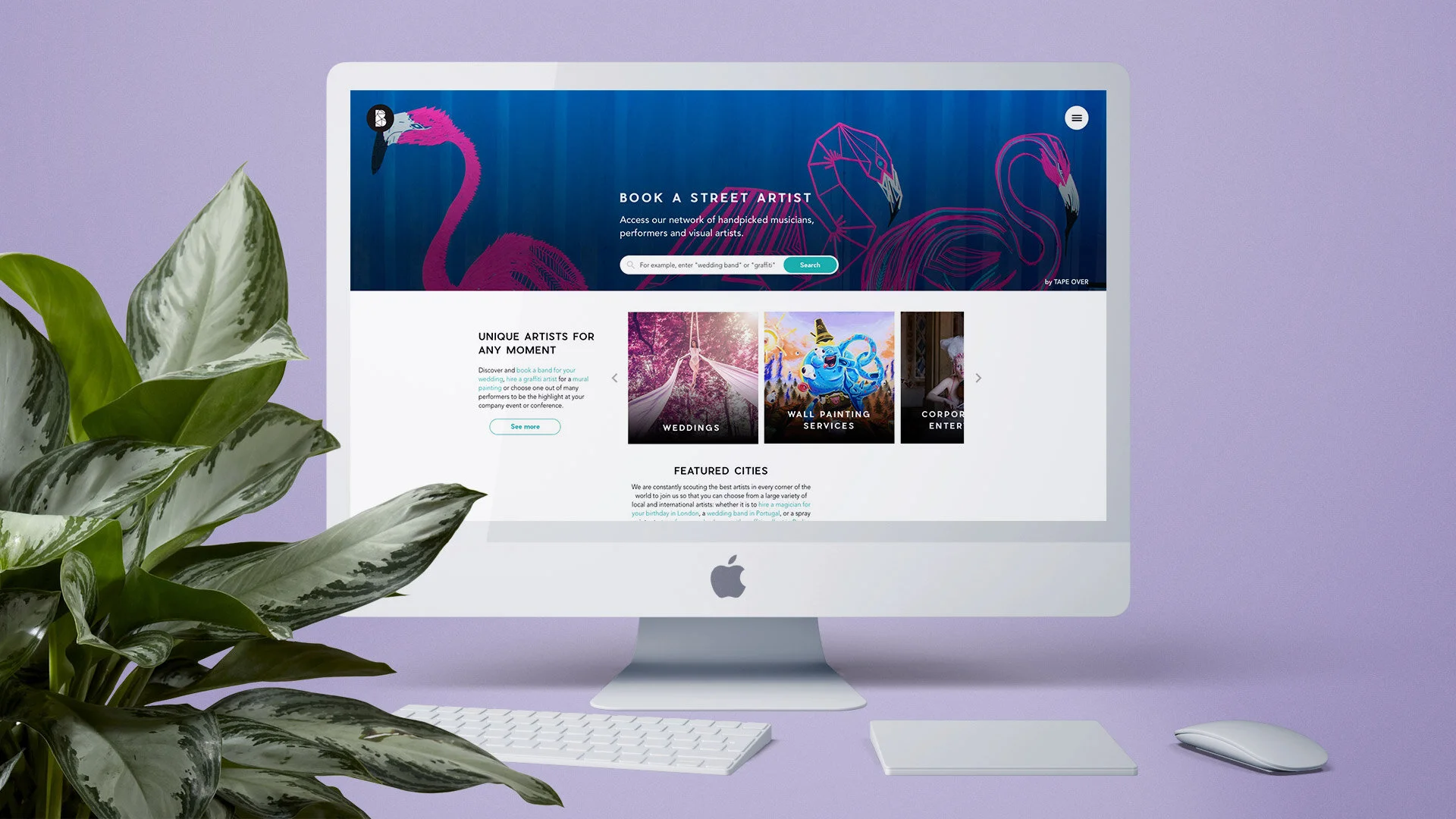 Art booking platform