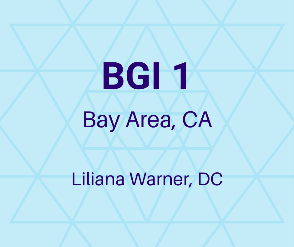 BGI 1 : Bay Area, CA