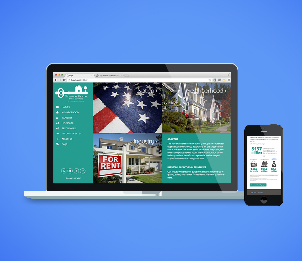 NATIONAL RENTAL HOME COUNCIL | IDENTITY AND SITE