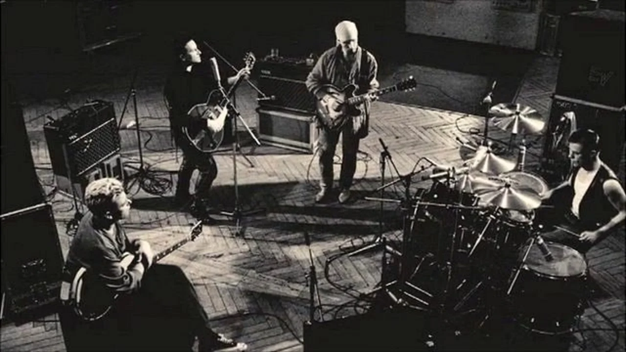 Still from the One music video, directed by Anton Corbijn