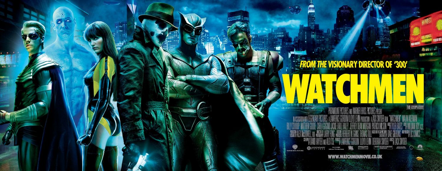 Watchmen movie poster Warner Bros.
