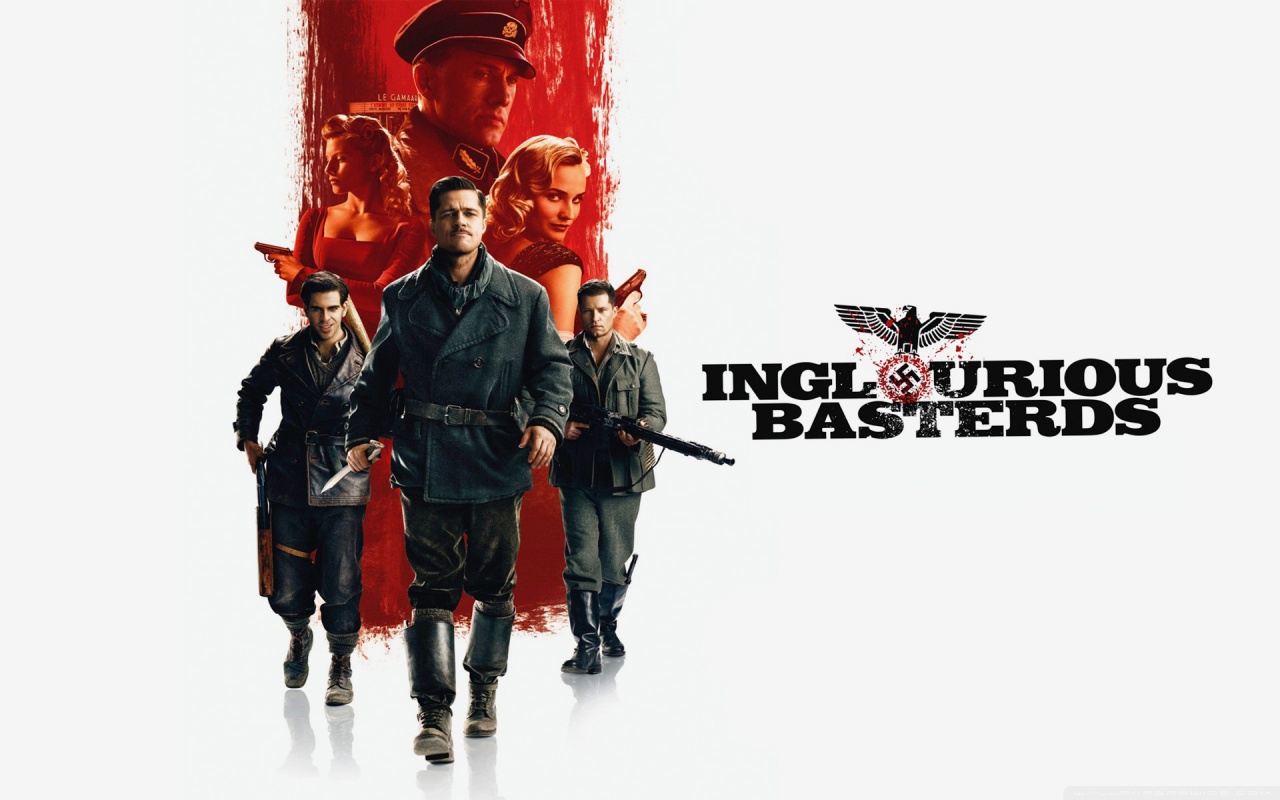 Poster of Inglourious Basterds, directed by Quentin Tarantino