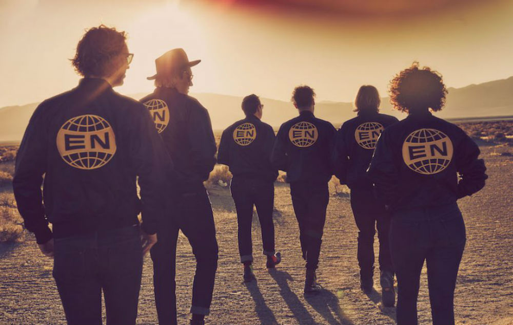 Everything Now promotional picture.