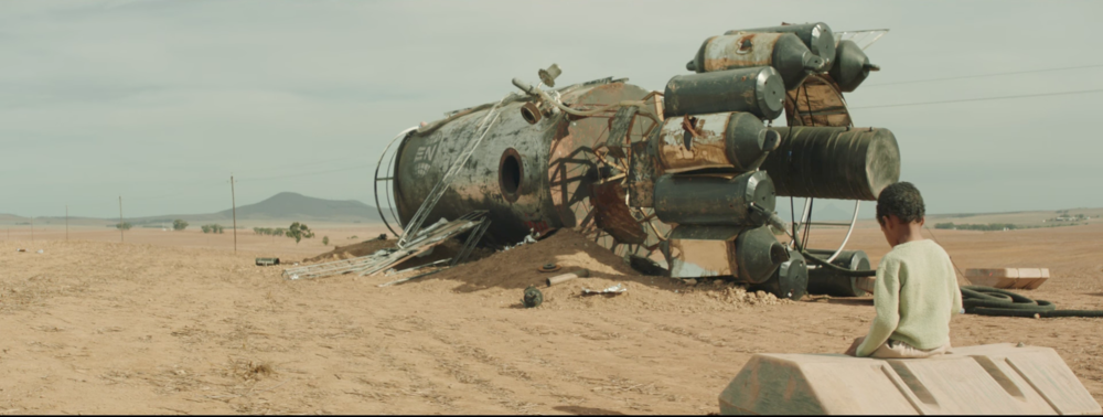 Still from the Everything Now music video