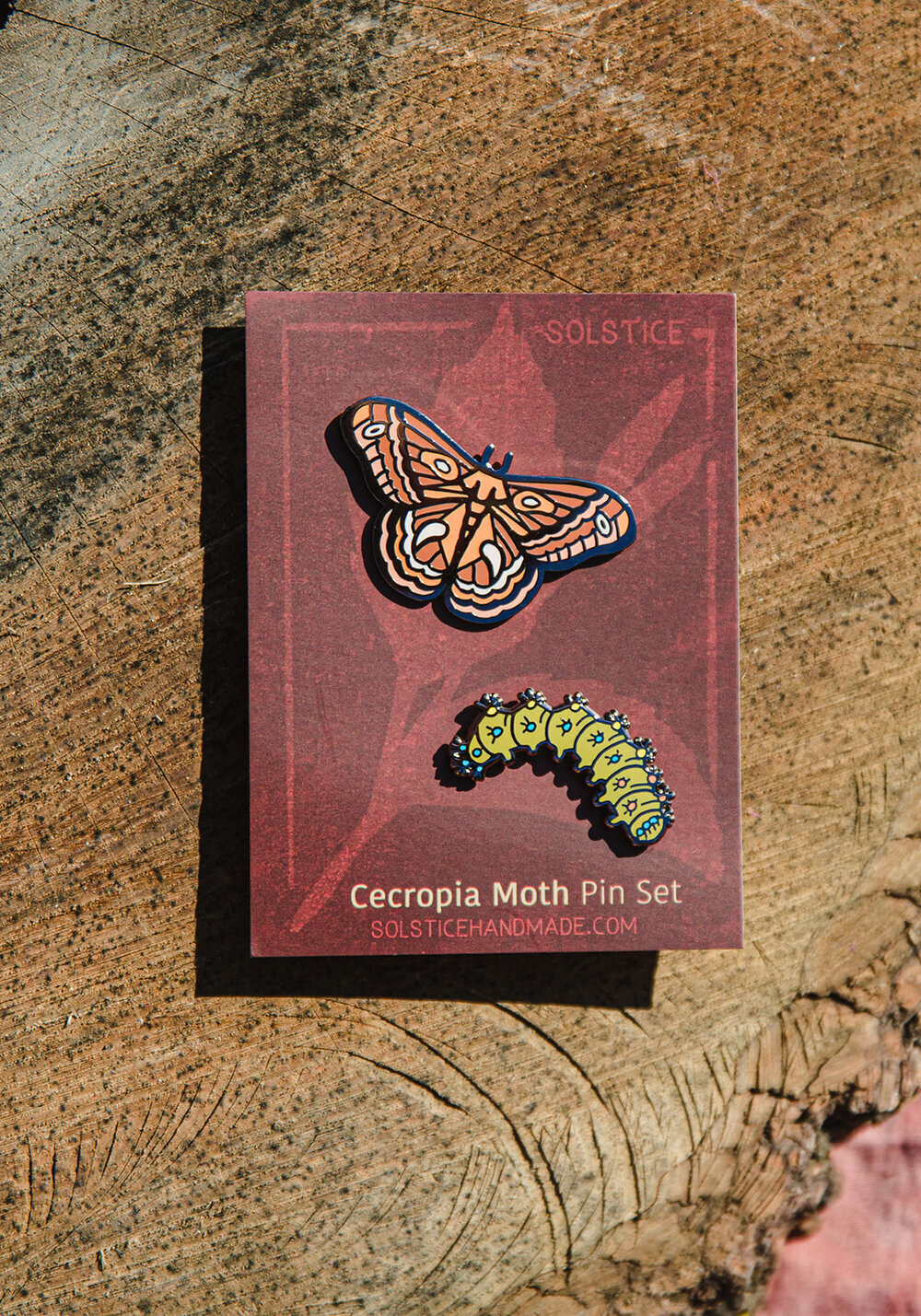 Moth pin set