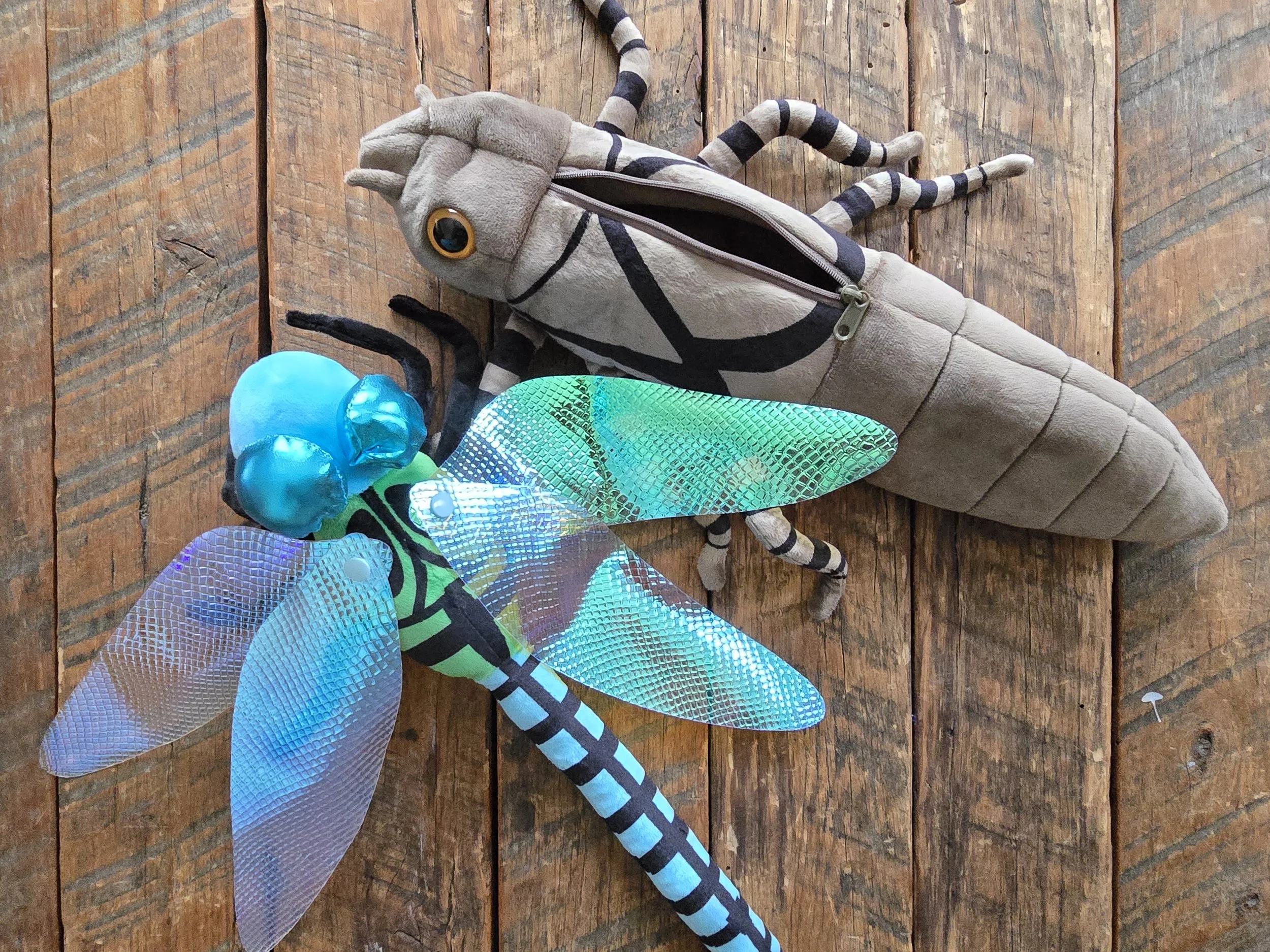 2 in 1 Dragonfly Plushie