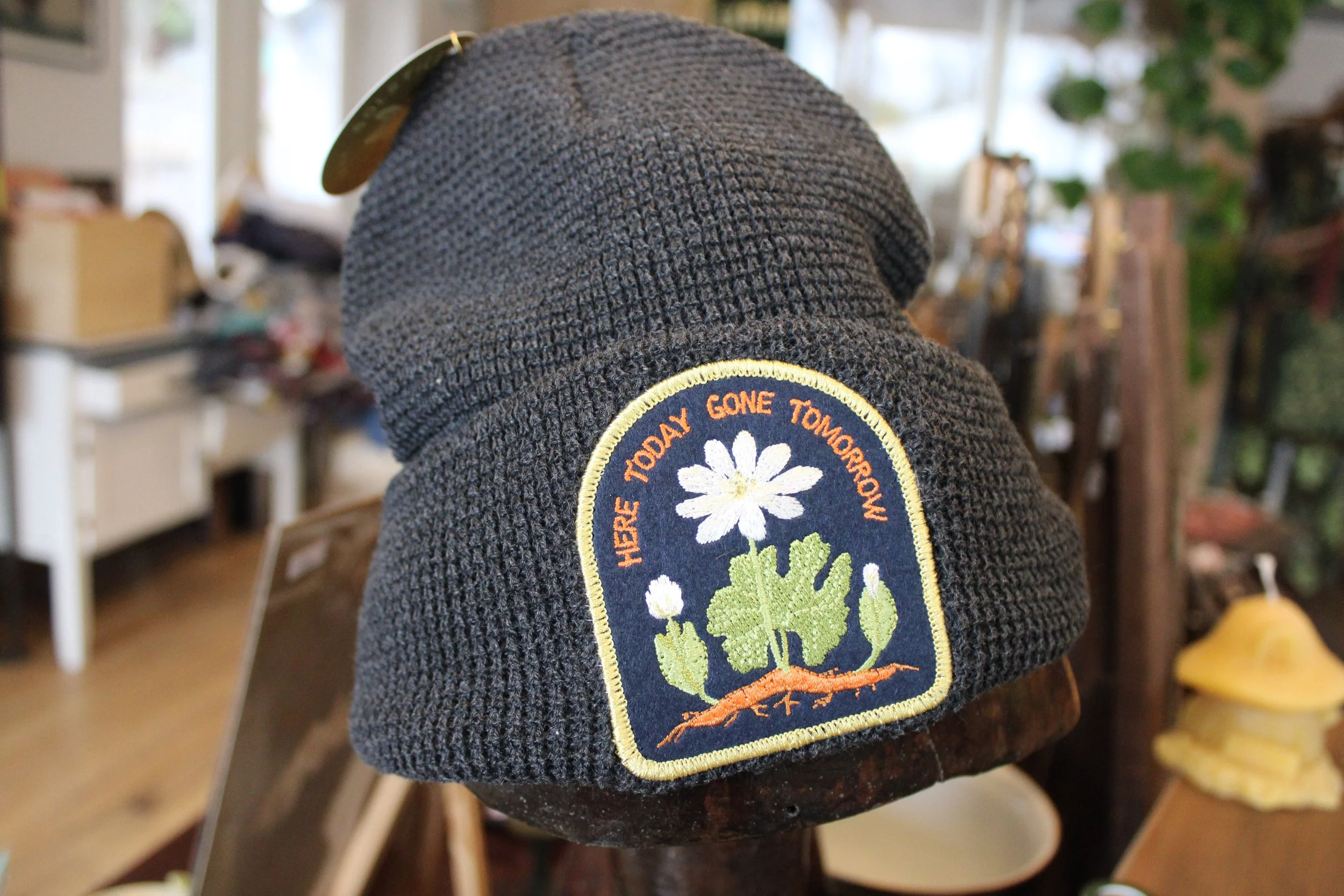 Native Plant Patch Beanie