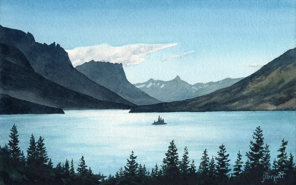 Paint the Parks No. 1: Glacier National Park