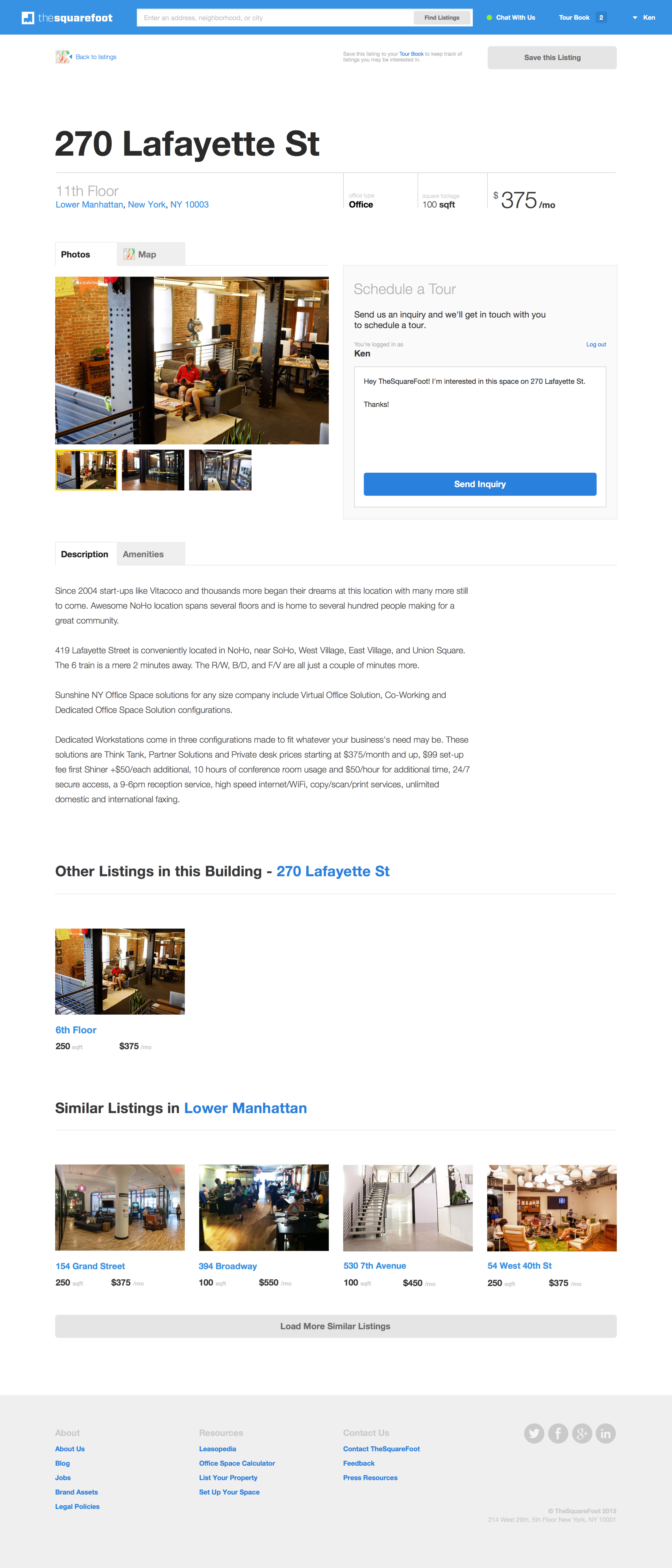 We likely iterated most often on our listing pages, as they were often both the entrance point and exit point for visitors.