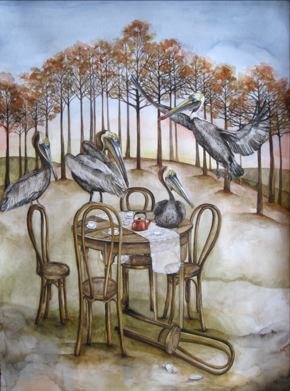 Pelican Tea Party