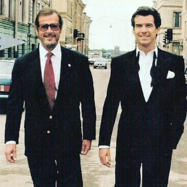Awarded to Pierce Brosnan's Instagram account