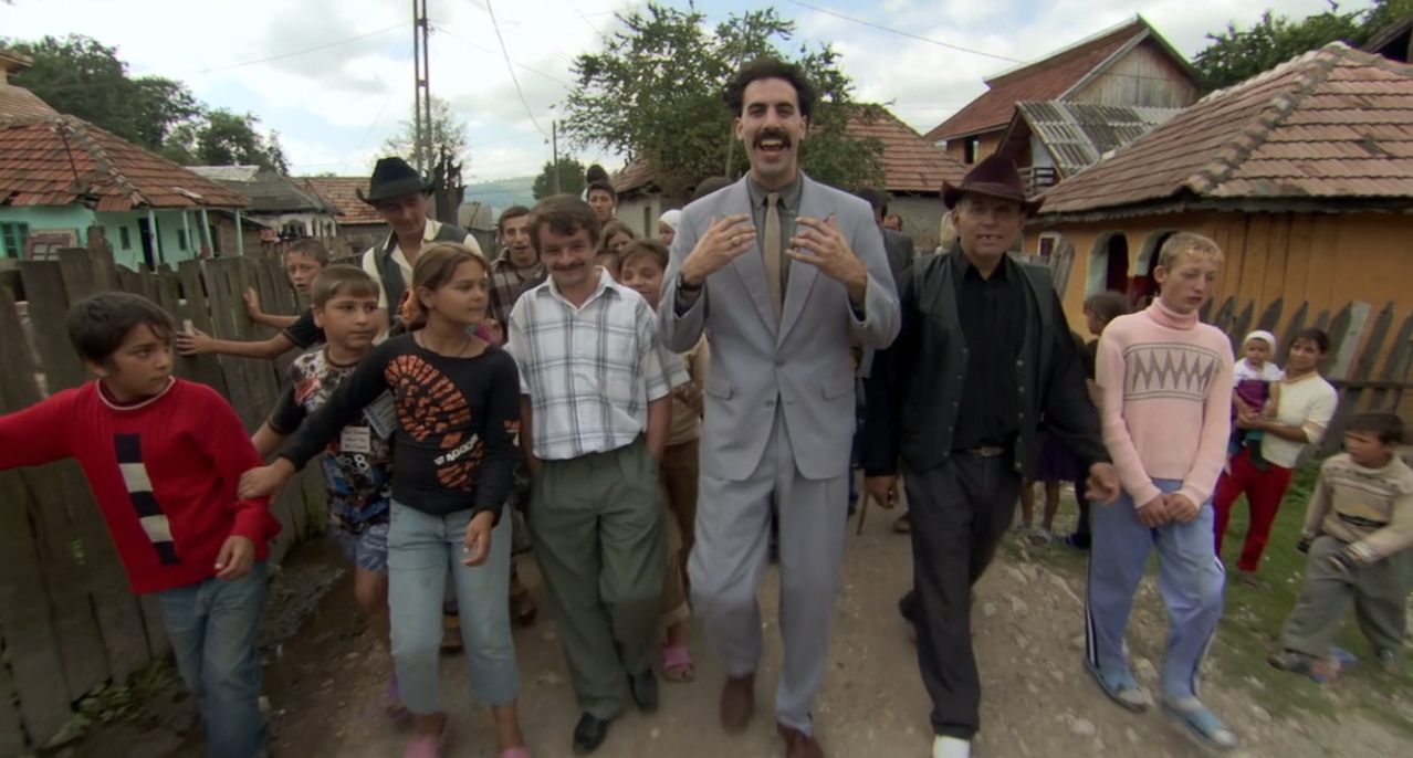 54. Borat: Cultural Learnings of America for Make Benefit Glorious Nation of Kazakhstan