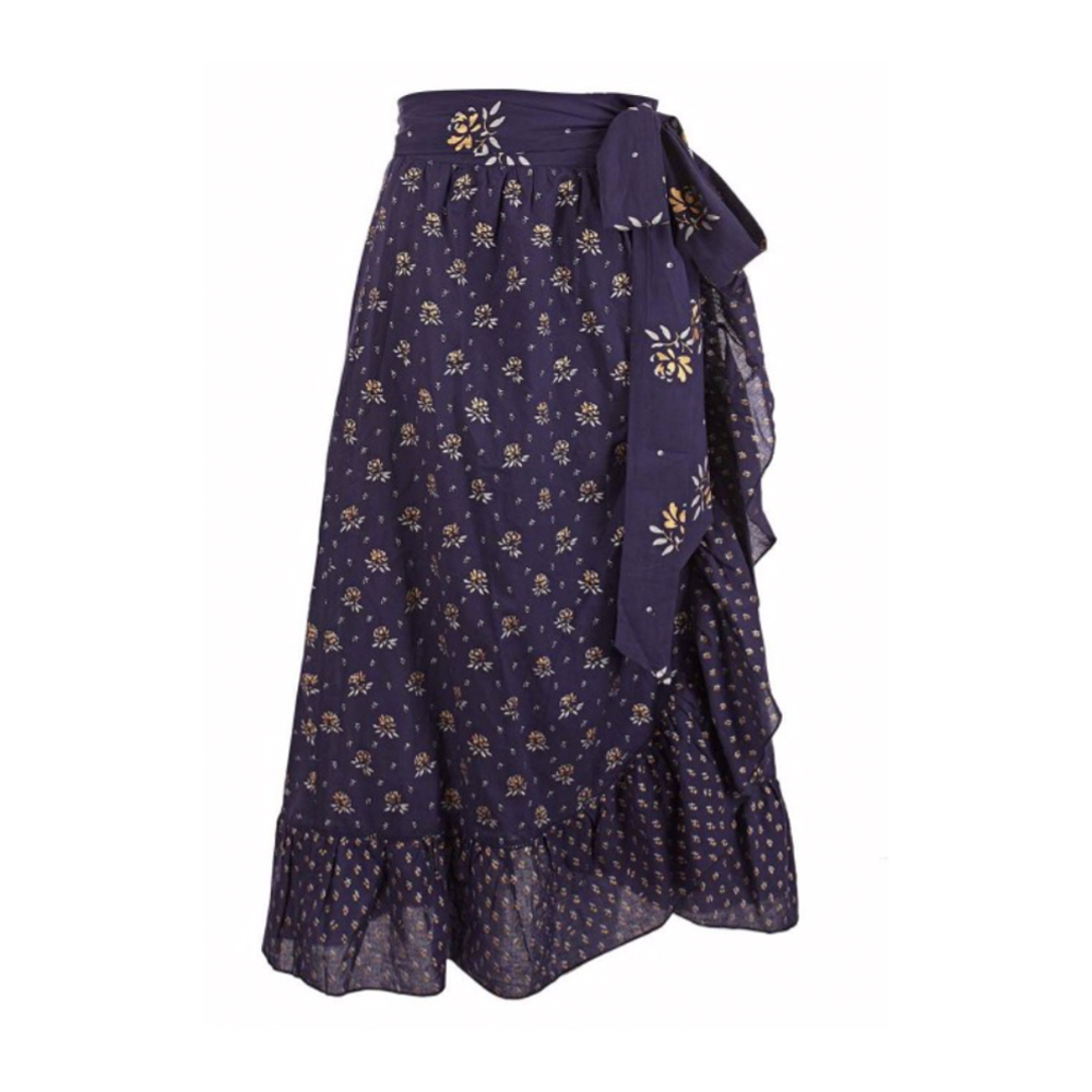 Print wrap skirt by Iris £62