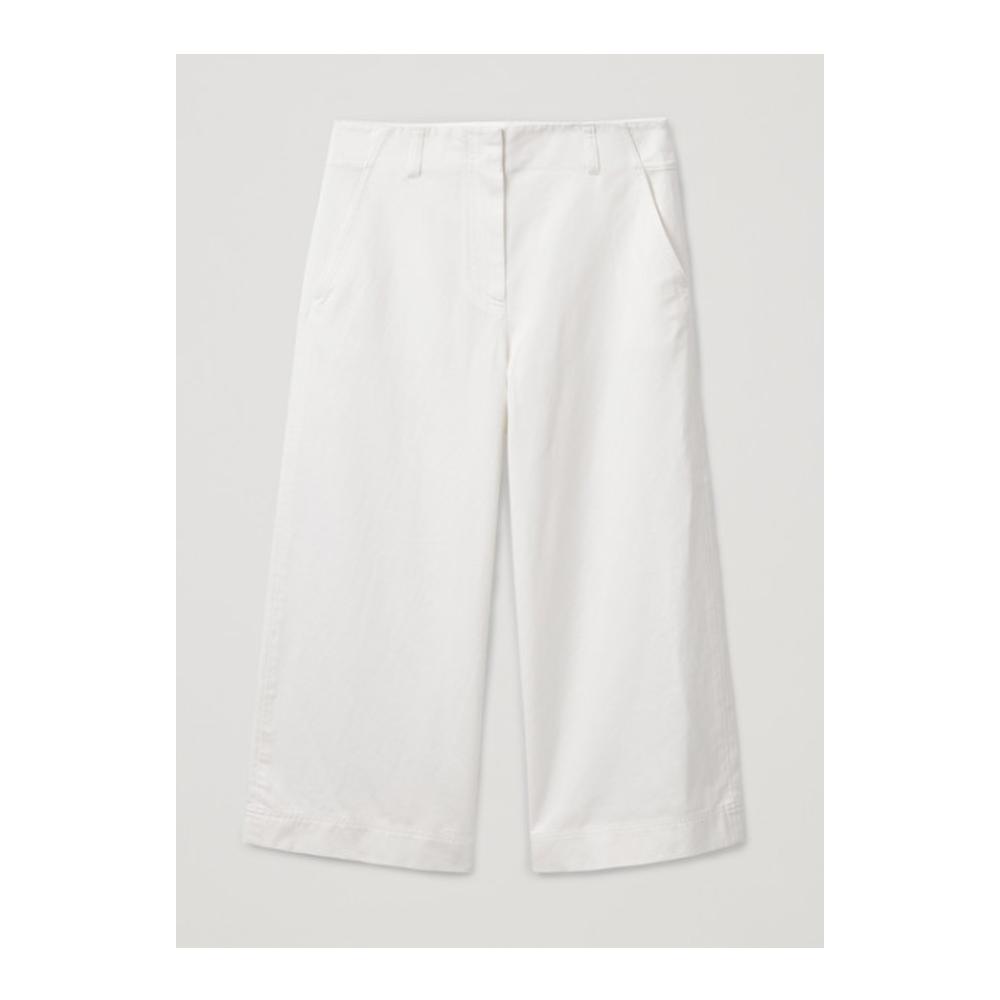 Wide cotton-linen trousers by COS £69