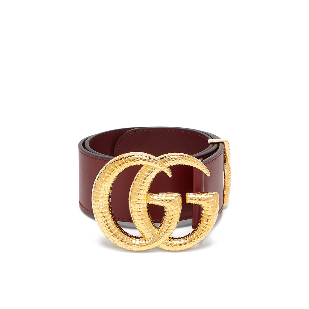 Leather belt by Gucci at Matches Fashion  £495