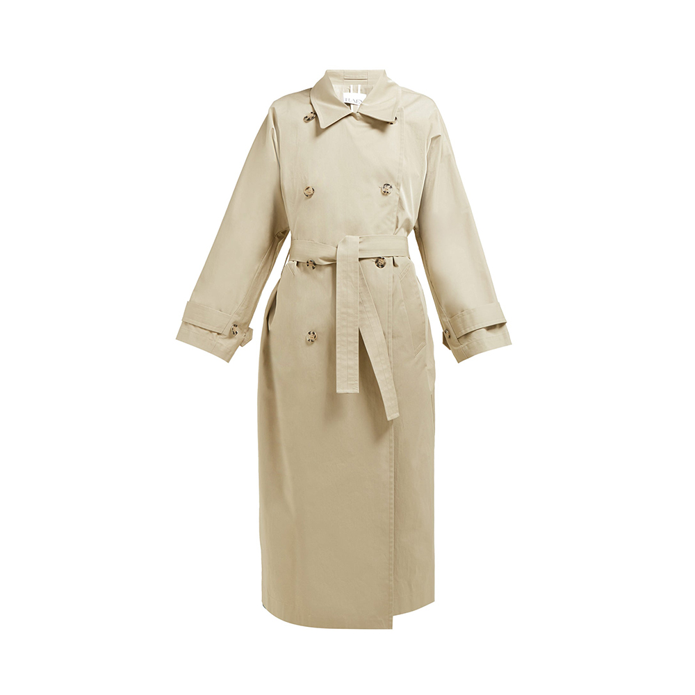 Batwing cotton trench by Raey at Matches Fashion £695