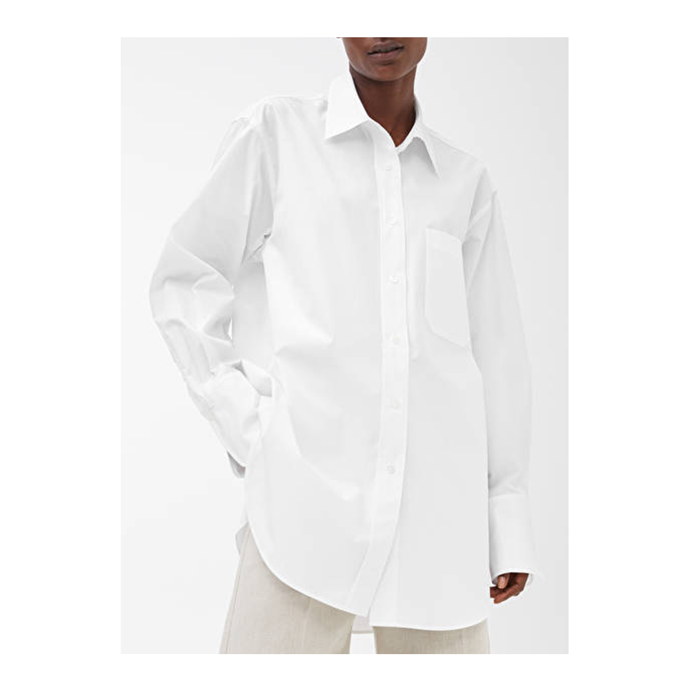 Oversized poplin shirt by Arket £59