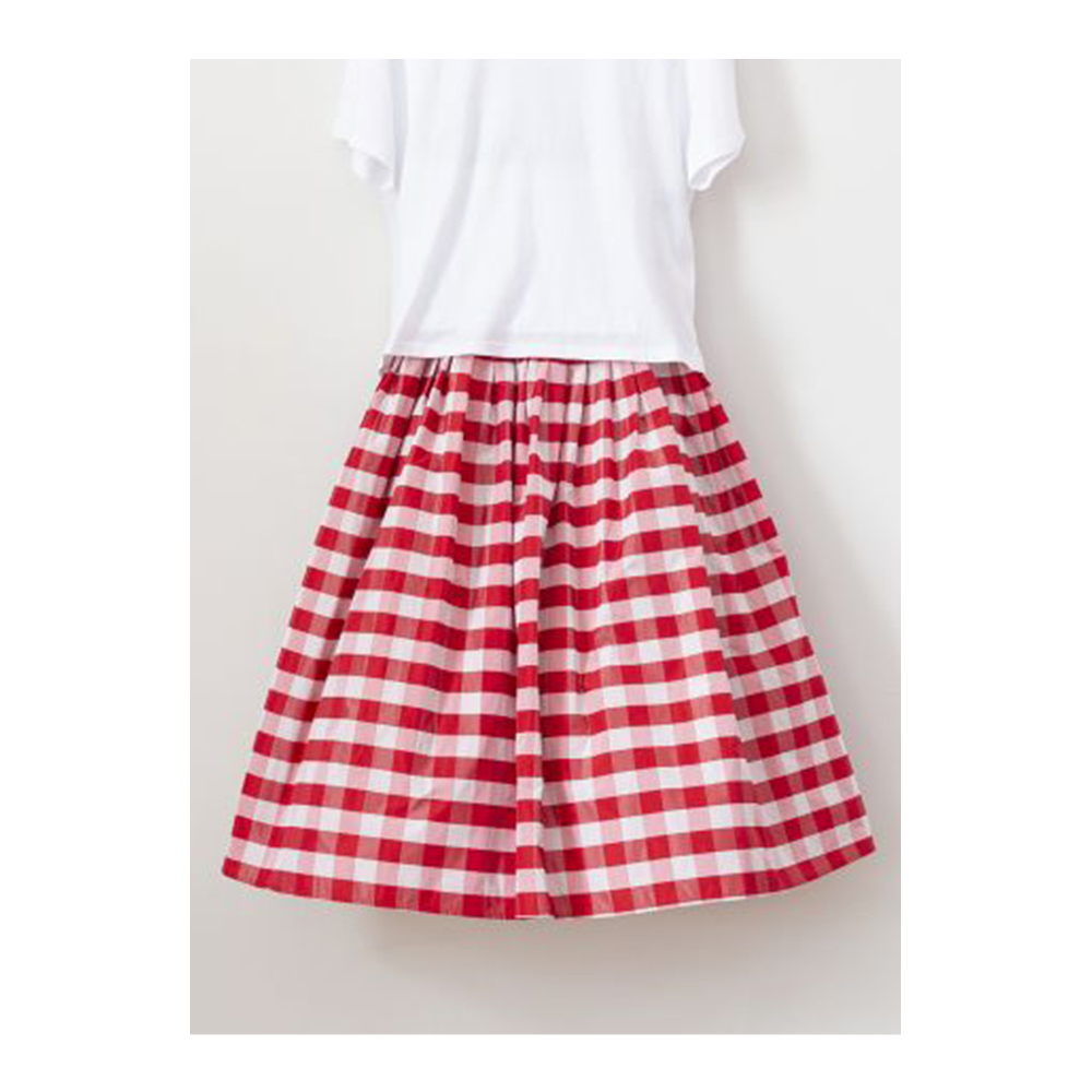 Check skirt by Cabbages &amp; Roses £287.20