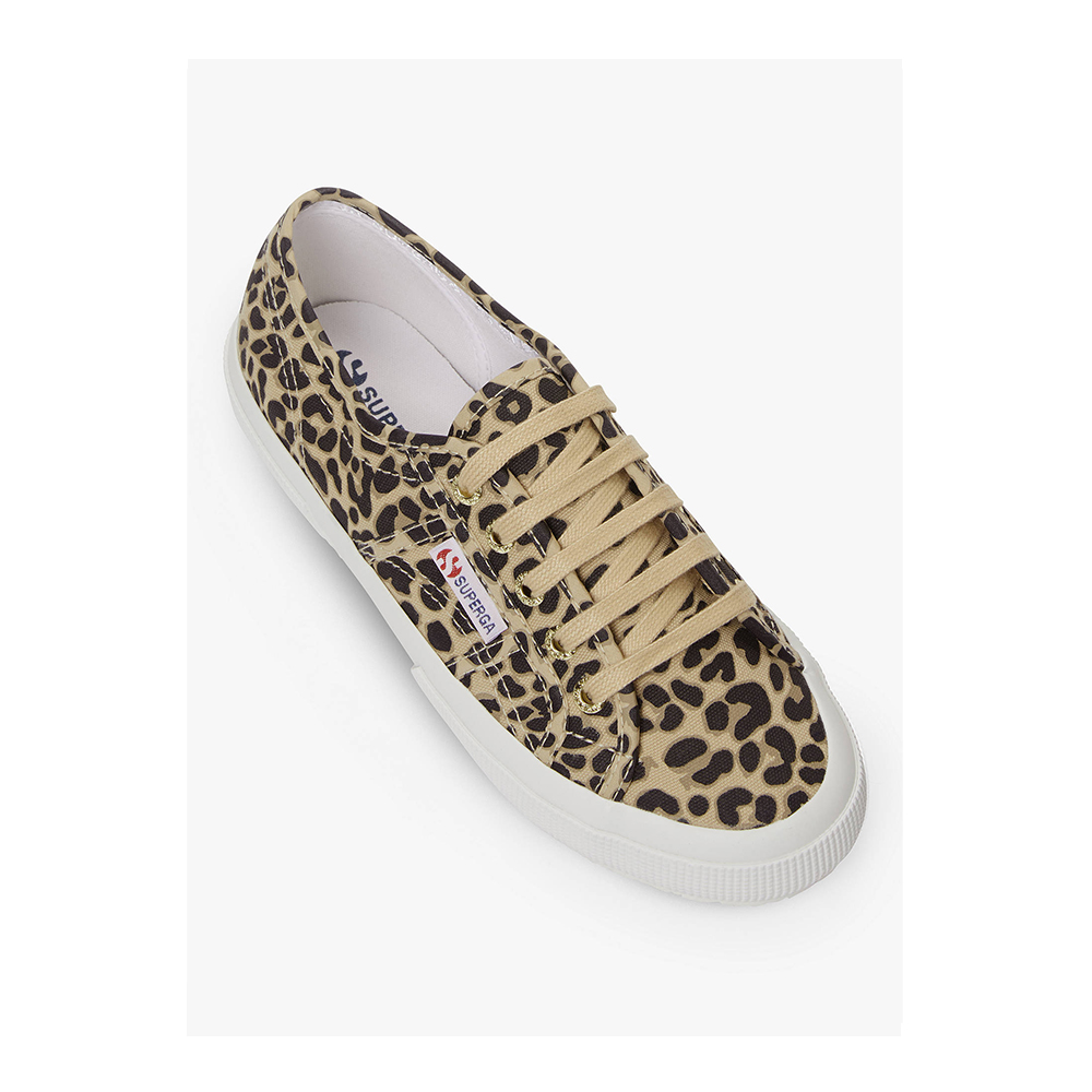 Leopard plimsolls by Superga at John Lewis £60