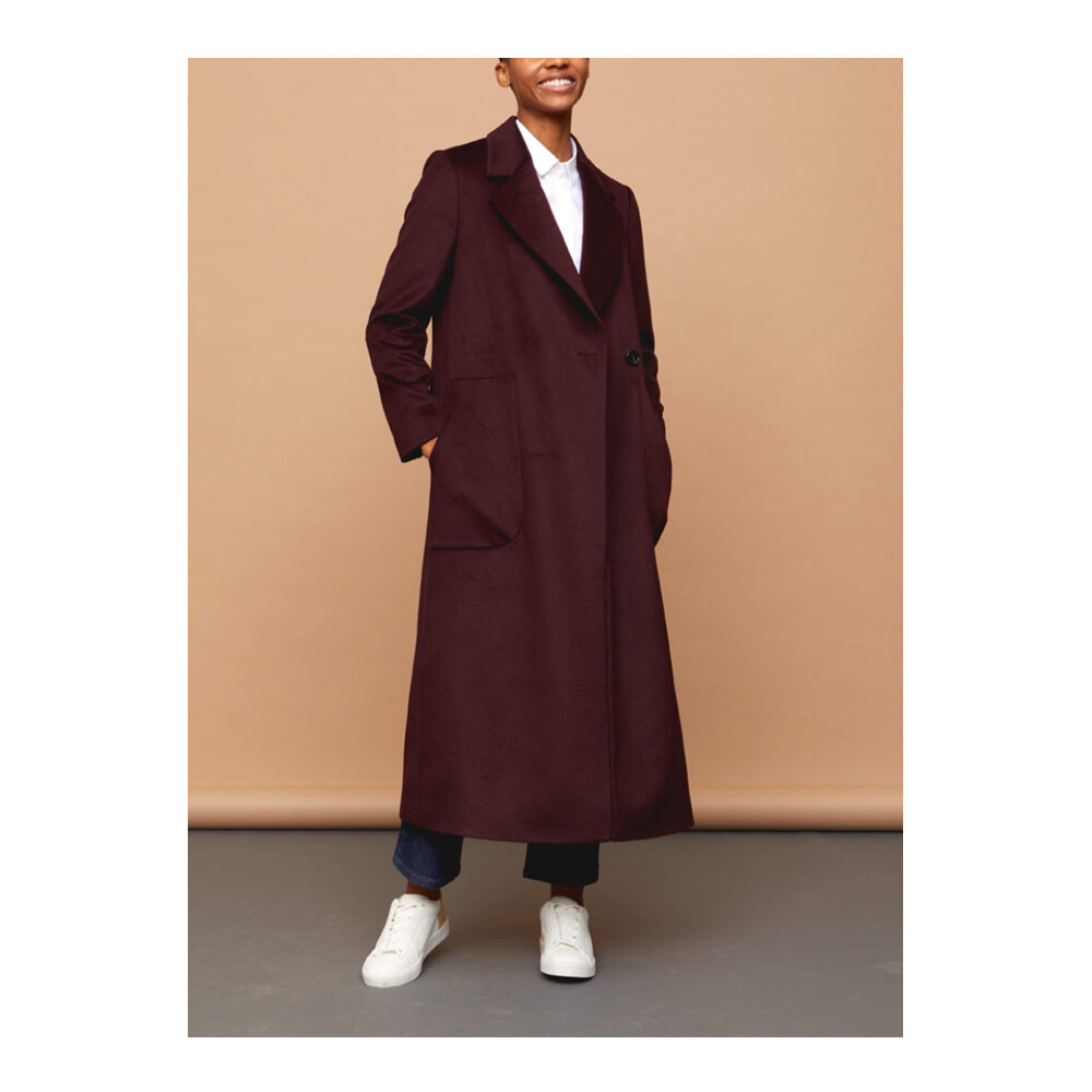 Wool maxi coat by Jigsaw £350