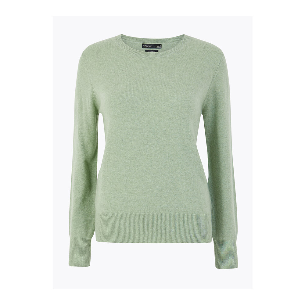 Cashmere round neck jumper by M&amp;S £79