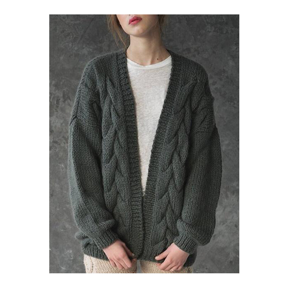 Wool and alpaca cardigan by The Knotty  Ones €219 