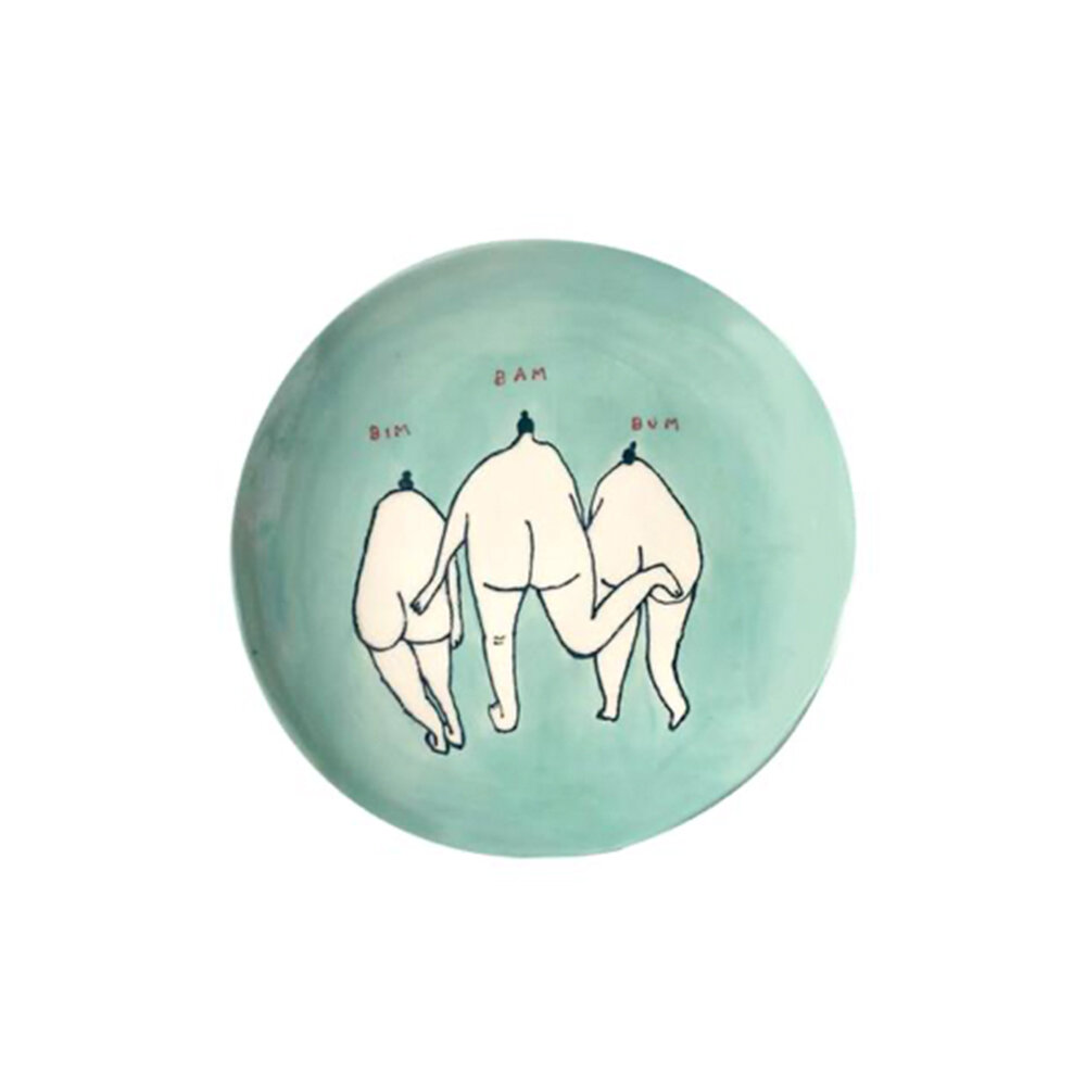 Ceramic plates by Laetitia Rouget from £100 