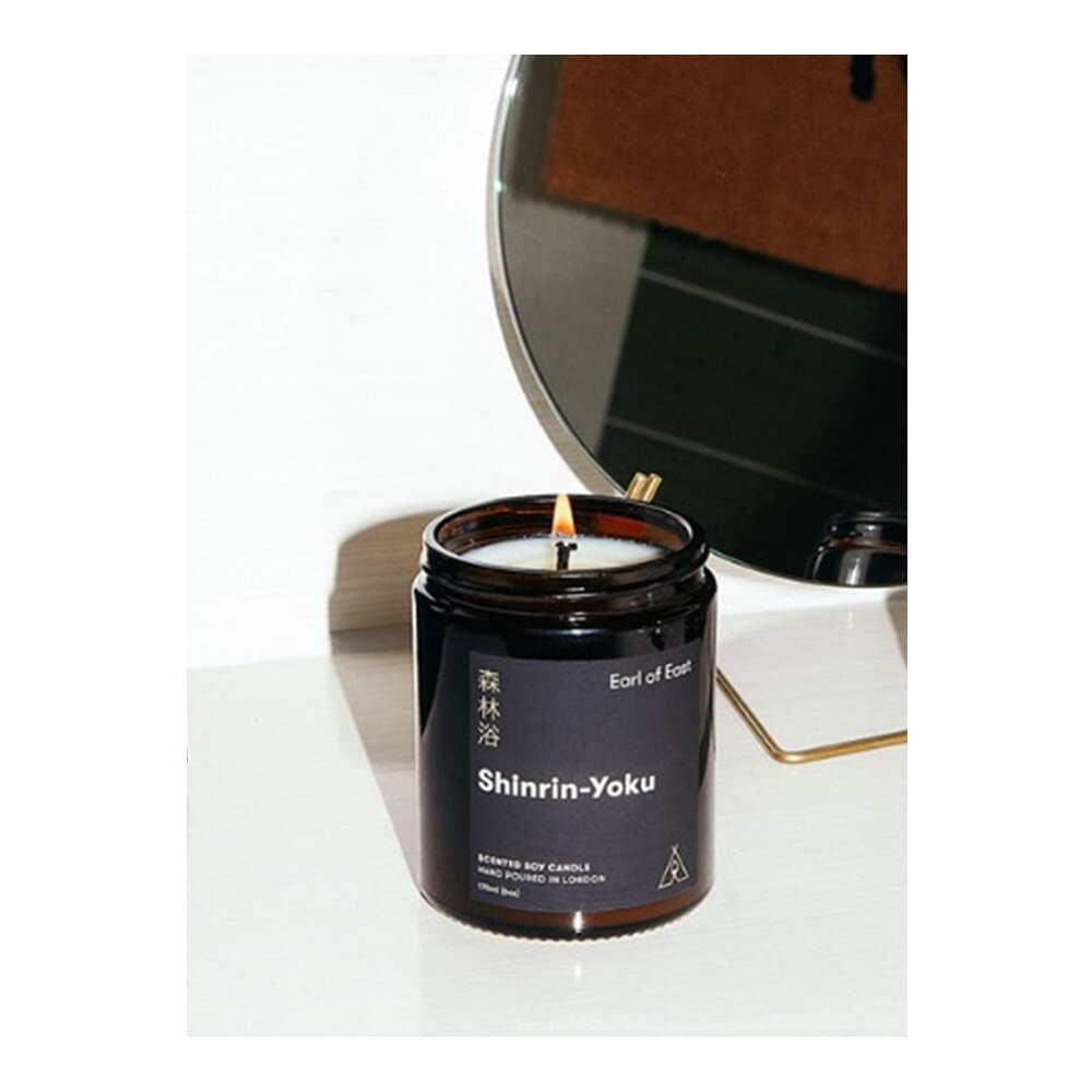 Soy wax candle by Earl of East £20