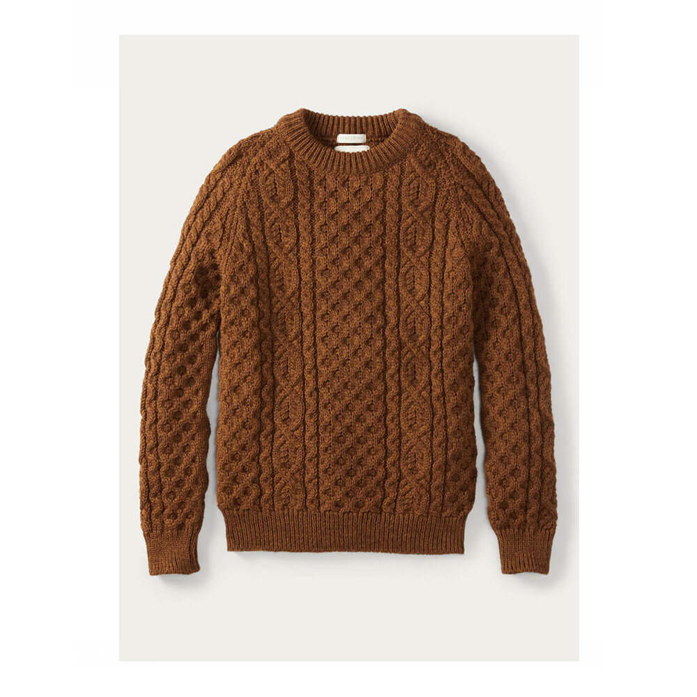 Hudson aran jumper by Peregine at Bombinate £95